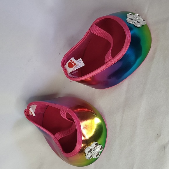 Build a bear Rainbow Crystal flower shoes good condition - Picture 5 of 8